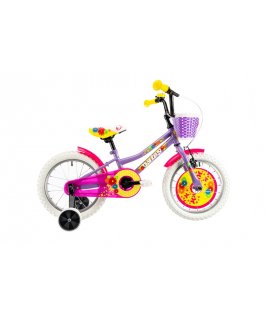 DHS DAISY 1602 16" - DETSKÝ BICYKEL PURPLE  